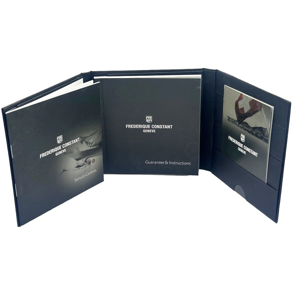Frederique Constant Geneve Manual And Warranty Booklet Only